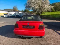 Brugt VW Golf Cabriolet 90 HK (66 kW) 1995 Rød Cabriolet
