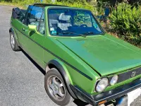 Gebraucht VW Golf Cabriolet 75 PS (55 kW) 1984 Grün Cabrio