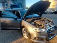 Second-hand Audi A3 S-Line 116 CP (85 kW) 2019 Gri Berlinǎ