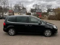 Gebraucht VW Sharan Style 170 PS (125 kW) 2012 Schwarz Van / Kleinbus