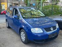 Gebraucht VW Touran Trendline 102 PS (75 kW) 2004 Blau Van / Kleinbus