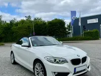 Gebraucht BMW 218 136 PS (100 kW) 2015 Weiß Cabrio