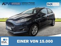Gebraucht Ford Fiesta Celebration 80 PS (58 kW) 2017 Blau metallic Kleinwagen