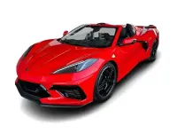 Gebraucht Corvette C8 2024 Rot Cabrio