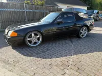 Gebraucht Mercedes SL500 320 PS (235 kW) 1990 Schwarz Cabrio
