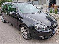 Gebraucht VW Golf VI Team 122 PS (89 kW) 2010 Schwarz Kleinwagen