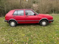 Używany VW Golf II 90 KM (66 kW) 1989 Czerwony Hatchback