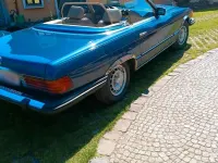 Gebraucht Mercedes SL380 155 PS (114 kW) 1985 Blau Cabrio