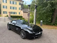 Gebraucht Mercedes SLS AMG AMG 571 PS (419 kW) 2011 Schwarz Cabrio