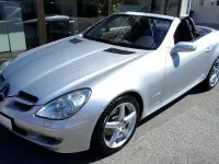 Gebraucht Mercedes SLK200 163 PS (119 kW) 2005 Silber Cabrio