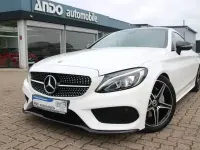 Gebraucht Mercedes C180 AMG line 156 PS (114 kW) 2018 Polarweiss Coupé