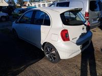 Gebraucht Nissan Micra Acenta 98 PS (72 kW) 2015 Weiß Kleinwagen