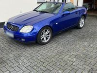 Gebraucht Mercedes SLK200 136 PS (100 kW) 1999 Blau Cabrio