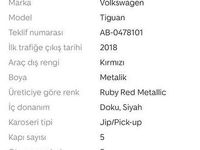 Gebraucht VW Tiguan Highline 179 PS (131 kW) 2018 Rot SUV