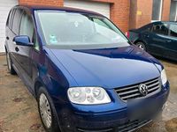 Gebraucht VW Touran 115 PS (84 kW) 2003 Blau Van / Kleinbus