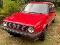 Gebraucht VW Golf III 54 PS (39 kW) 1991 Rot Kleinwagen