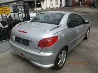 Gebraucht Peugeot 206 CC Platinum 109 PS (80 kW) 2005 Silber Cabrio