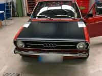 Gebraucht Audi 50 125 PS (91 kW) 1976 Rot Kleinwagen