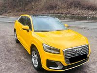 Gebraucht Audi Q2 S-Line 116 PS (85 kW) 2018 Gelb SUV