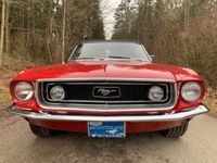 Gebraucht Ford Mustang 200 PS (147 kW) 1968 Candyapple red Cabrio
