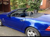 Gebraucht Mercedes SLK230 AMG 262 PS (192 kW) 1999 Blau metallic Cabrio