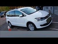 Gebraucht VW Sharan 150 PS (110 kW) 2019 Weiß Van / Kleinbus