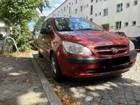 Gebraucht Hyundai Getz 67 PS (49 kW) 2007 Rot Kleinwagen