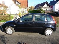 Gebraucht Ford Fiesta Style 69 PS (50 kW) 2008 Schwarz metallic Kleinwagen