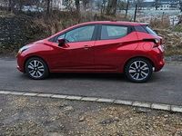 Gebraucht Nissan Micra Acenta 71 PS (52 kW) 2018 Rot Kleinwagen