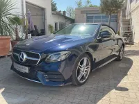Gebraucht Mercedes E220 AMG line 194 PS (142 kW) 2019 Blau Cabrio