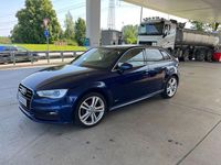 Gebraucht Audi A3 S-Line 110 PS (80 kW) 2014 Blau Limousine