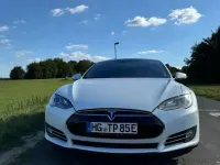 Usata Tesla Model S 309 kW (421 CV) 2015 Bianco Utilitaria