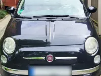 Gebraucht Fiat 500 Lounge 75 PS (55 kW) 2008 Schwarz Kleinwagen