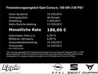 Gebraucht Opel Corsa-e Edition 100 kW (136 PS) 2021 Orange Kleinwagen