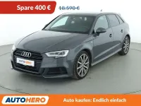 Brugt Audi A3 S-Line 150 HK (110 kW) 2018 Grå Sedan