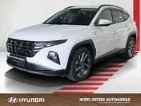 Gebraucht Hyundai Tucson Trend 180 PS (132 kW) 2024 Atlas white / sol SUV