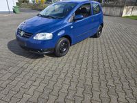 Gebraucht VW Fox 54 PS (39 kW) 2007 Blau Kleinwagen