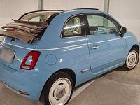 Gebraucht Fiat 500C 2019 Blau Cabrio