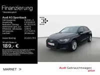 Gebraucht Audi A3 110 PS (80 kW) 2022 Schwarz Limousine