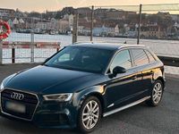 Second-hand Audi A3 115 CP (84 kW) 2018 Albastru Berlinǎ