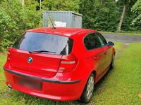 Gebraucht BMW 116 116 PS (85 kW) 2008 Rot Kleinwagen