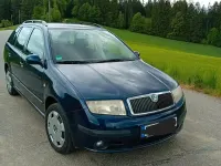 Gebraucht Skoda Fabia 75 PS (55 kW) 2004 Blau Kombi