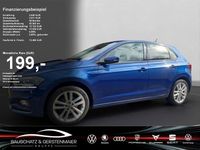 Gebraucht VW Polo Highline 116 PS (85 kW) 2018 Blau Kleinwagen