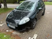 Gebraucht Fiat Punto 77 PS (56 kW) 2008 Schwarz Kleinwagen