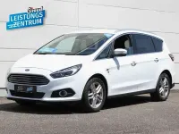 Gebraucht Ford S-MAX Titanium 190 PS (139 kW) 2018 Weiß Van / Kleinbus