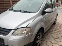 Gebraucht VW Fox 54 PS (39 kW) 2009 Silber Kleinwagen