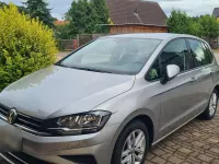 Gebraucht VW Golf Sportsvan 150 PS (110 kW) 2019 Silber Van / Kleinbus