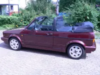 Gebraucht VW Golf Cabriolet Classicline 98 PS (72 kW) 1992 Rot Cabrio