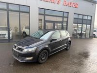 Gebraucht VW Polo Trendline 75 PS (55 kW) 2012 Schwarz Kleinwagen