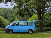 Gebraucht VW Transporter 158 PS (116 kW) 2004 Blau Van
